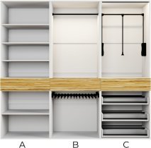 Arkos meble - Modularna omara Massimo