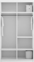 Arkos meble - Garderobna omara Lux 120 cm - črna
