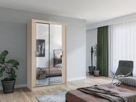Garderobna omara Lux 120 cm - sonoma hrast