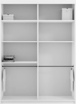 Arkos meble - Garderobna omara Lux 150 cm - črna