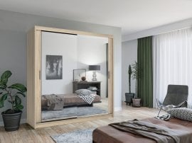 Garderobna omara Lux 203 cm - sonoma hrast