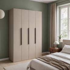 Garderobna omara Nicea 160 cm - glina