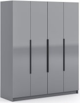 Arkos meble - Garderobna omara Paris 160 cm - siva
