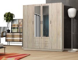 Garderobna omara Penelopa 170 cm - sonoma hrast