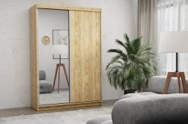 Garderobna omara z 1 ogledalom Pola - 150 cm