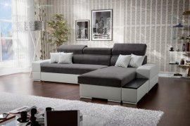 Kotna sedežna garnitura Silver