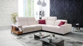 Kotna sedežna garnitura Belutti III