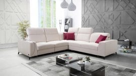 Kotna sedežna garnitura Belutti III mix