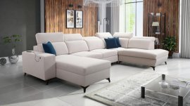 Sedežna garnitura v U-obliki Bartone VI mix