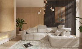 Kotna sedežna garnitura Ravello VII