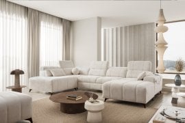 Sedežna garnitura v U-obliki Dafne VI