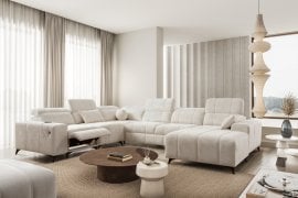 Sedežna garnitura v U-obliki Dafne VIII Mix