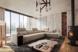 Kotna sedežna garnitura Mindy XI