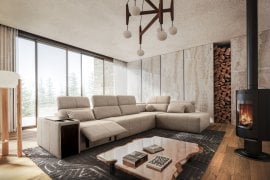 Kotna sedežna garnitura Mindy XI Mix