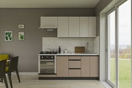 Kuhinjski sestav Alfa 200 cm - venge