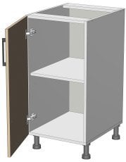 Spodnji modul Modest - L-40/82 - korpus bel unicolor