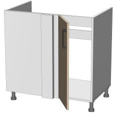 Spodnji modul Modest - BCS-80/82/1 - korpus graphite grey 