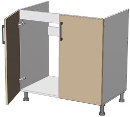 Spodnji modul Modest - LS-80/82 - korpus venge