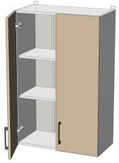 Zgornji modul Modest - W-70/92 - korpus bel unicolor