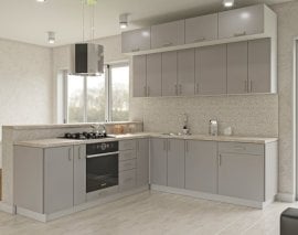 Kuhinjski sestav Modest - korpus stone grey