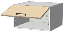 Zgornji modul Sunrise Premier - M-60/36 - korpus graphite grey