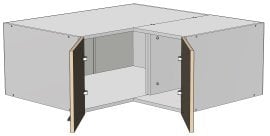 Zgornji kotni modul Sunrise Premier - MC-90/90/36 - korpus sonoma hrast