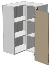 Zgornji kotni modul Sunrise Premier - ВК-60/60/92 - korpus bel unicolor