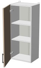 Zgornji modul Sunrise Premier - W-30/92 - korpus graphite grey