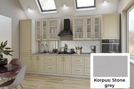 Kuhinjski sestav Sunrise Premier - korpus stone grey