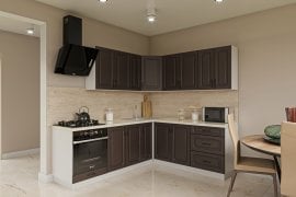 Kuhinjski sestav Kvadris - korpus bel unicolor