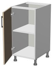 Spodnji modul Kvadris - L-40/82 - korpus bel unicolor