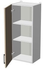 Zgornji modul Kvadris - W-40/92 - korpus venge