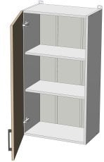 Zgornji modul Kvadris - W-50/92 - korpus graphite grey