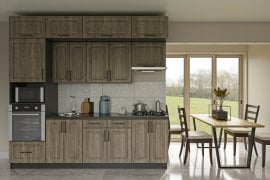 Kuhinjski sestav Kvadris - korpus graphite grey