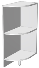 Spodnji modul Kvadris - LR-28/82 - korpus graphite grey