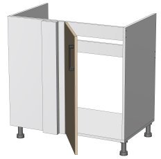 Spodnji modul Kvadris - BCS-80/82/2- korpus sonoma hrast