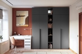 Modularna kolekcija Solo - grafitno siva