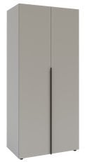 Garderobna dvovratna omara Solo 2D T - siva
