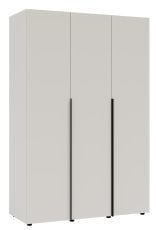 Garderobna trivratna omara Solo 3D Sh - nimfea alba