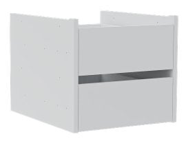 Set predalov Dr 1 za garderobne omare Solo 1D Sh, 2D, 3D T, 4D T - nimfea alba