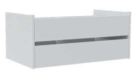 Set predalov Dr 2 za garderobne omare Solo 2D Sh - nimfea alba