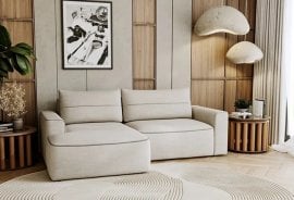 Kotna sedežna garnitura Lullo