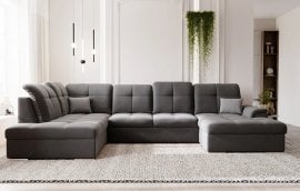 Sedežna garnitura v U obliki Bruno 