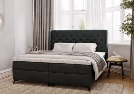 Boxspring postelja Zara POJBT - 160x200 cm