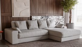 Kotna sedežna garnitura Hampton