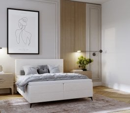 Boxspring postelja Point - 140x200 cm
