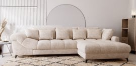 Kotna sedežna garnitura Lettica