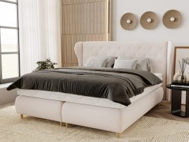 Boxspring postelja Zinal - 160x200 cm