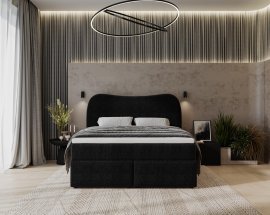 Boxspring postelja Isla - 160x200 cm