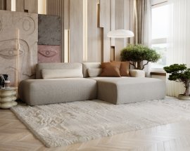 Kotna sedežna garnitura Reve